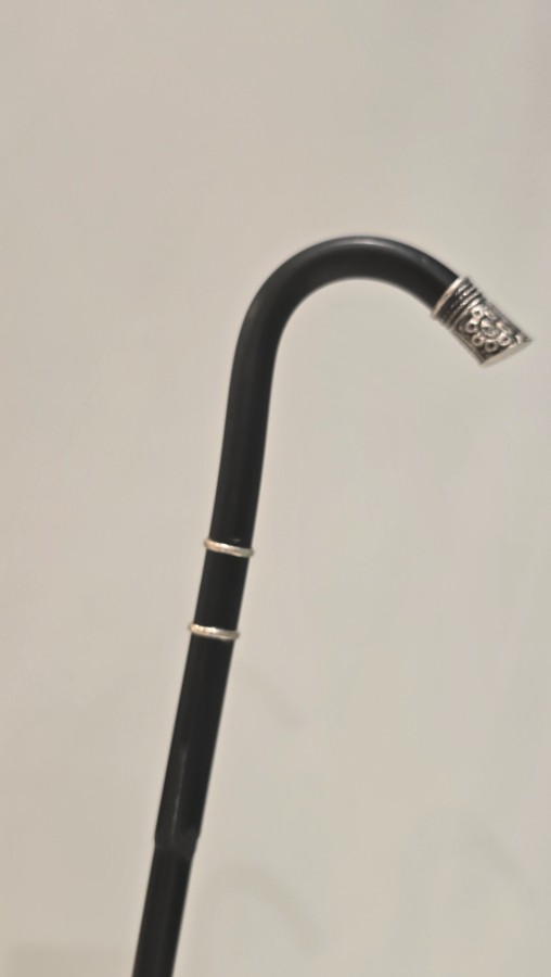 عصى خيزران بالفضة